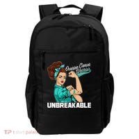 Ovarian Cancer Warrior Unbreakable Backpack thumb 0