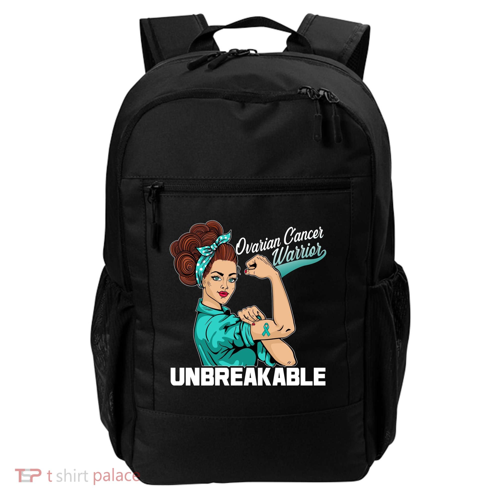Ovarian Cancer Warrior Unbreakable Backpack