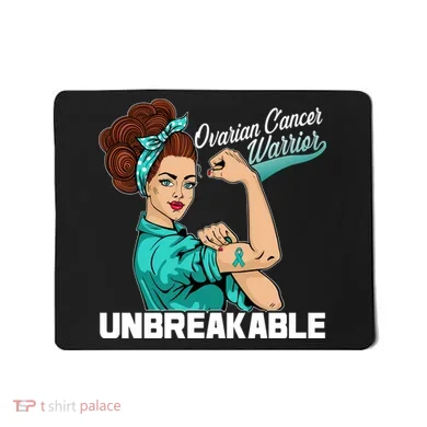 Ovarian Cancer Warrior Unbreakable Mousepad