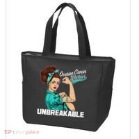 Ovarian Cancer Warrior Unbreakable Tote Bag thumb 3