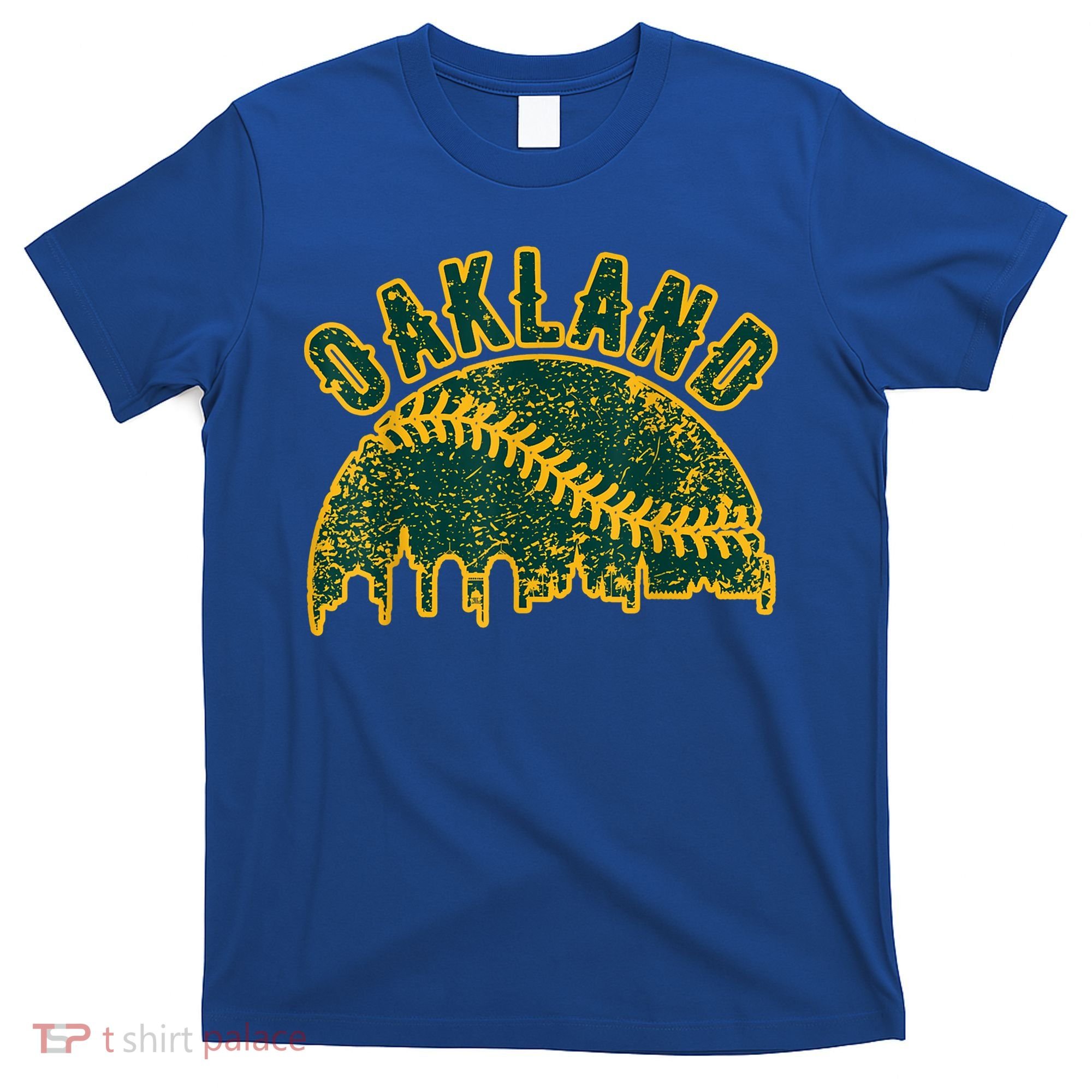 Oakland Vintage Baseball Distressed Gameday Retro Cute Gift T-Shirt