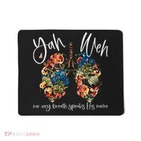 Our Very Breath Speaks His Name Yhwh Christian Religious Mousepad thumb 0