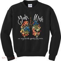 Our Very Breath Speaks His Name Yhwh Christian Religious Kids Sweatshirt thumb 0