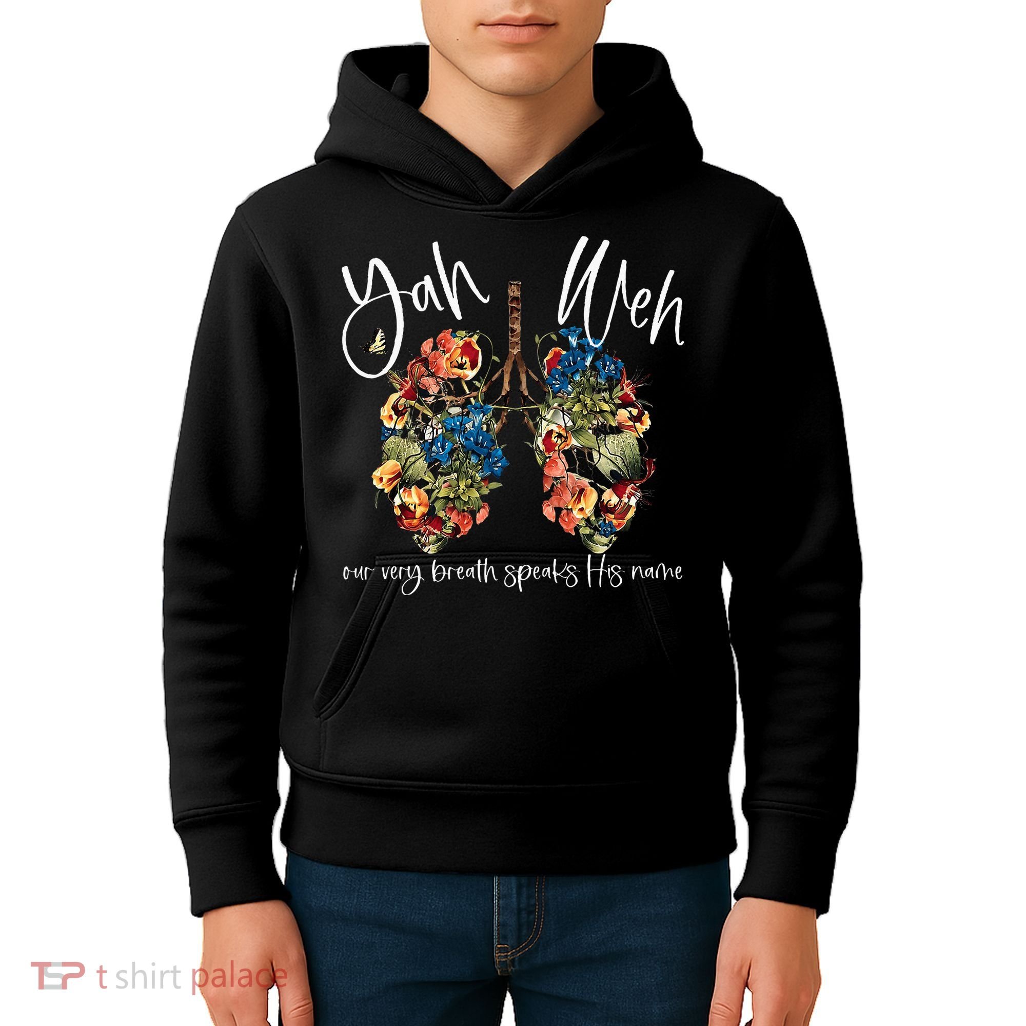 Our Very Breath Speaks His Name Yhwh Christian Religious Kids Hoodie