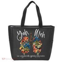 Our Very Breath Speaks His Name Yhwh Christian Religious Tote Bag thumb 0