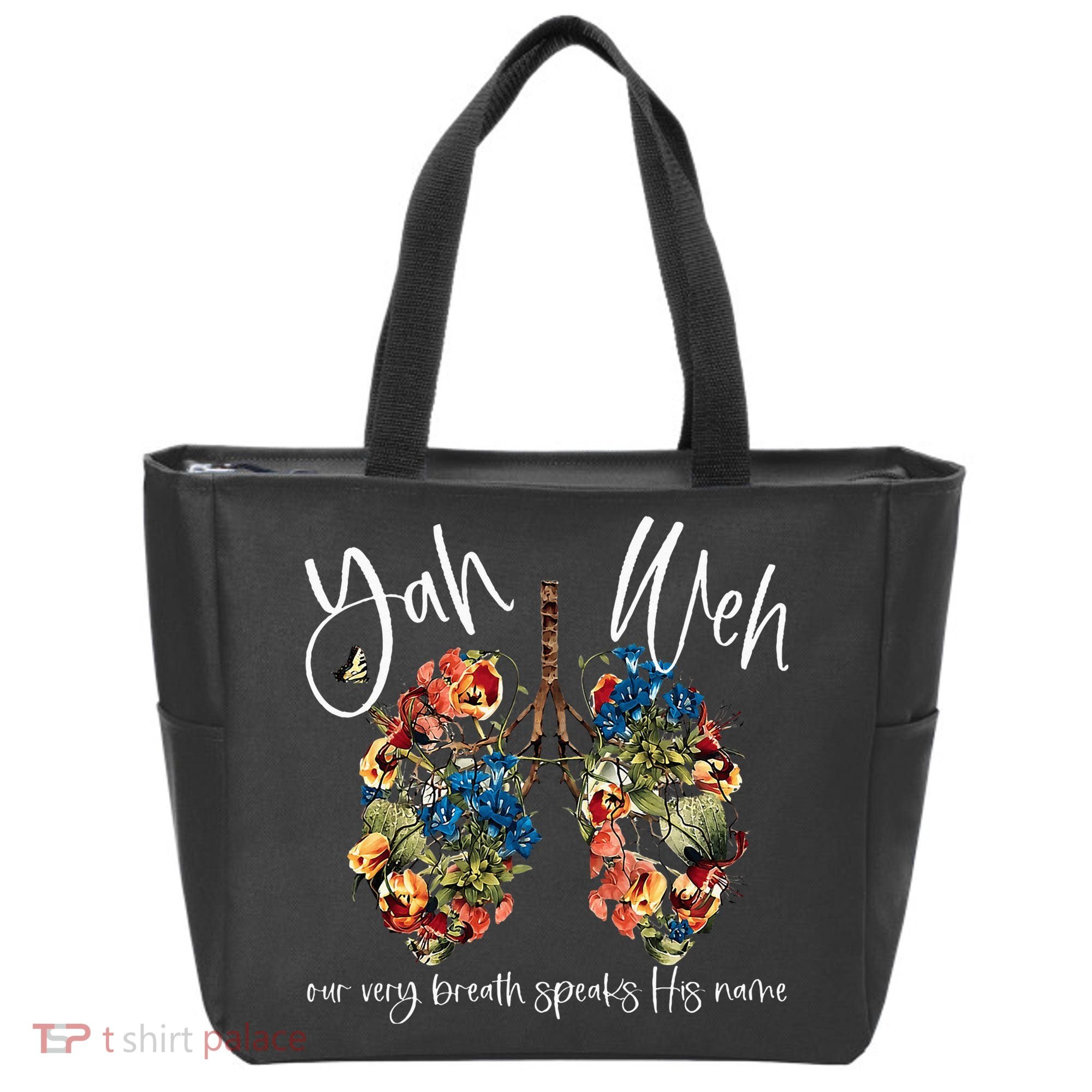 Our Very Breath Speaks His Name Yhwh Christian Religious Tote Bag