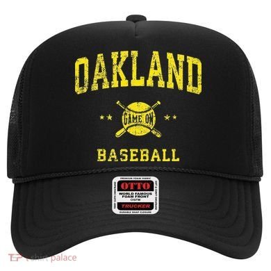 Oakland Vintage Baseball Throwback Retro Design Hat