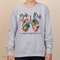 Our Very Breath Speaks His Name YHWH Christian Religious Women's Sweatshirt thumb 0