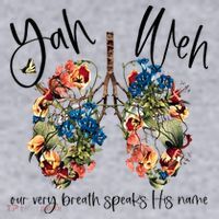 Our Very Breath Speaks His Name YHWH Christian Religious Women's Sweatshirt thumb 2