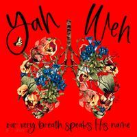 Our Very Breath Speaks His Name YHWH Christian Religious Santa Hat thumb 1