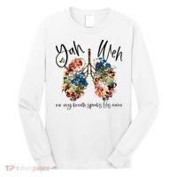 Our Very Breath Speaks His Name YHWH Christian Religious Long Sleeve Shirt thumb 0