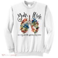Our Very Breath Speaks His Name YHWH Christian Religious Sweatshirt thumb 0