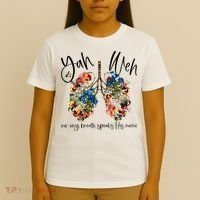 Our Very Breath Speaks His Name YHWH Christian Religious T-Shirt thumb 4