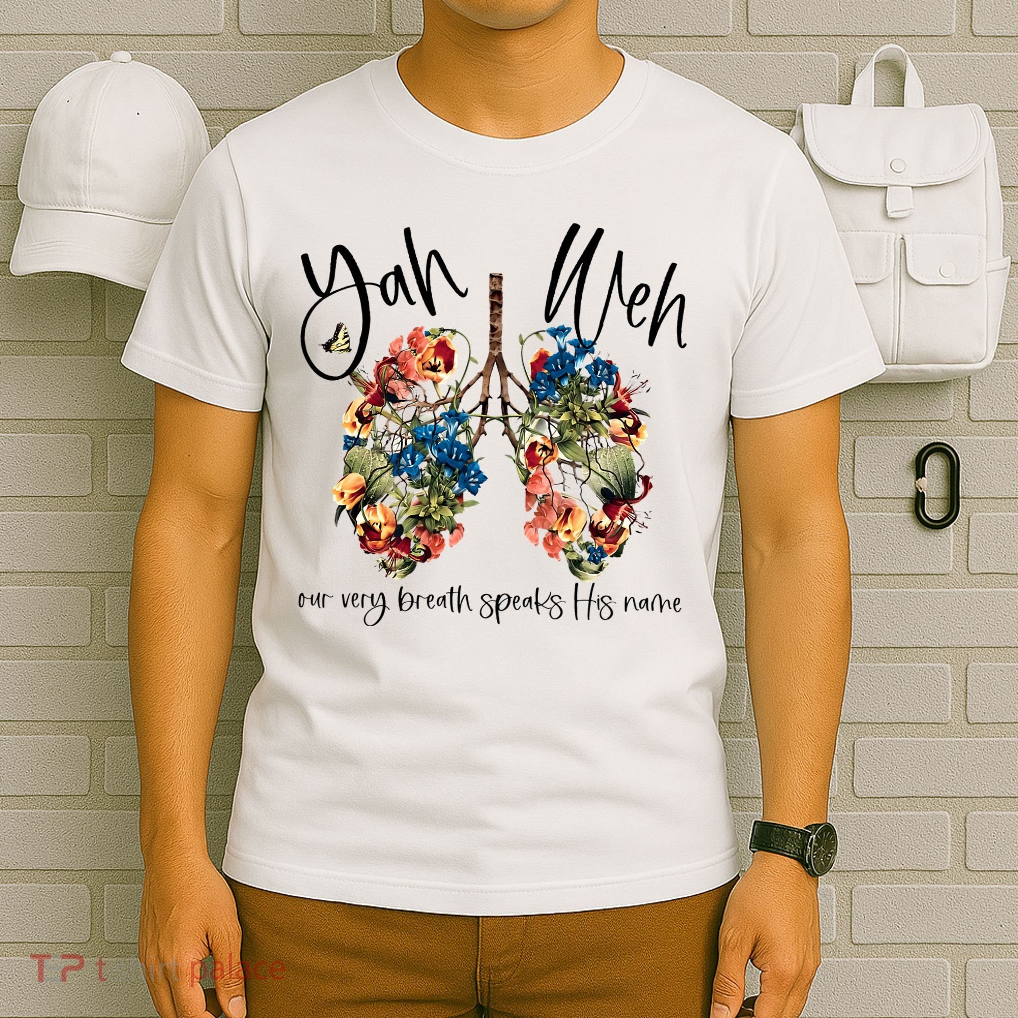 Our Very Breath Speaks His Name YHWH Christian Religious T-Shirt
