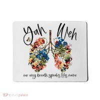 Our Very Breath Speaks His Name YHWH Christian Religious Mousepad thumb 0