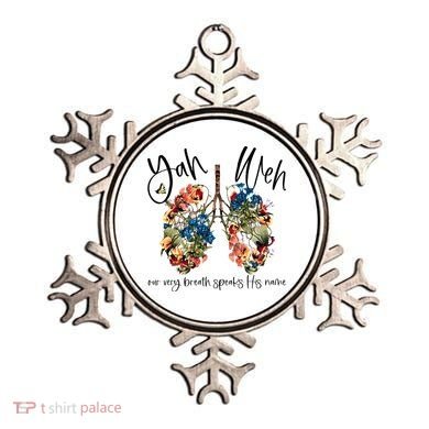 Our Very Breath Speaks His Name YHWH Christian Religious Ornament