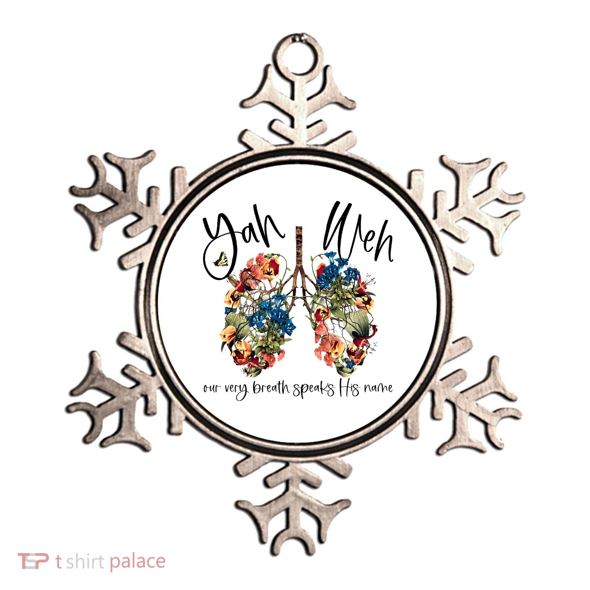 Our Very Breath Speaks His Name YHWH Christian Religious Ornament
