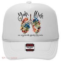 Our Very Breath Speaks His Name YHWH Christian Religious Hat thumb 0