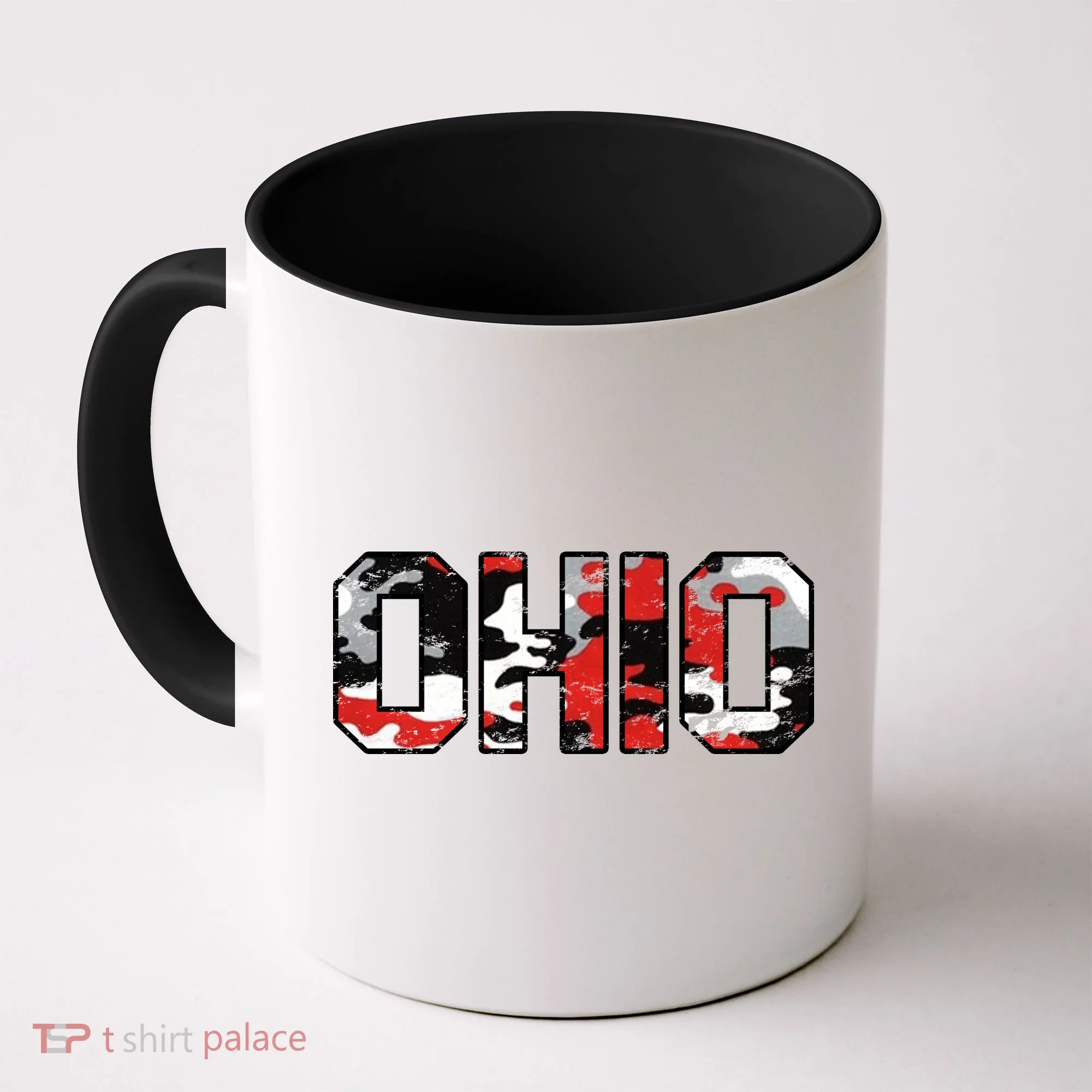 Ohio Vintage Camouflage Coffee Mug