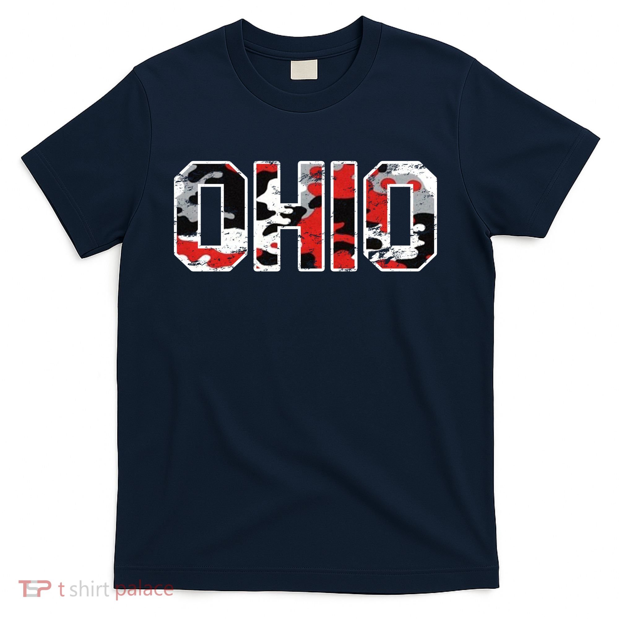 Ohio Vintage Camouflage T-Shirt