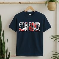 Ohio Vintage Camouflage T-Shirt thumb 2
