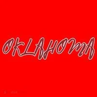 Oklahoma Vintage Cursive College Santa Hat thumb 1