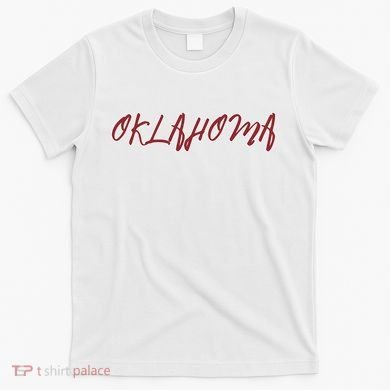 Oklahoma Vintage Cursive College T-Shirt
