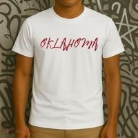 Oklahoma Vintage Cursive College T-Shirt thumb 3