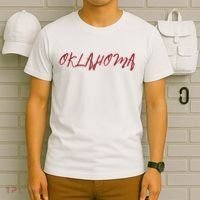 Oklahoma Vintage Cursive College T-Shirt thumb 6