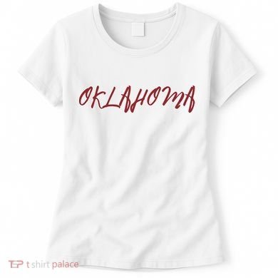 Oklahoma Vintage Cursive College Women's T-Shirt