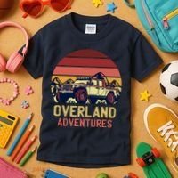 Overland Adventures Kids T-Shirt thumb 3