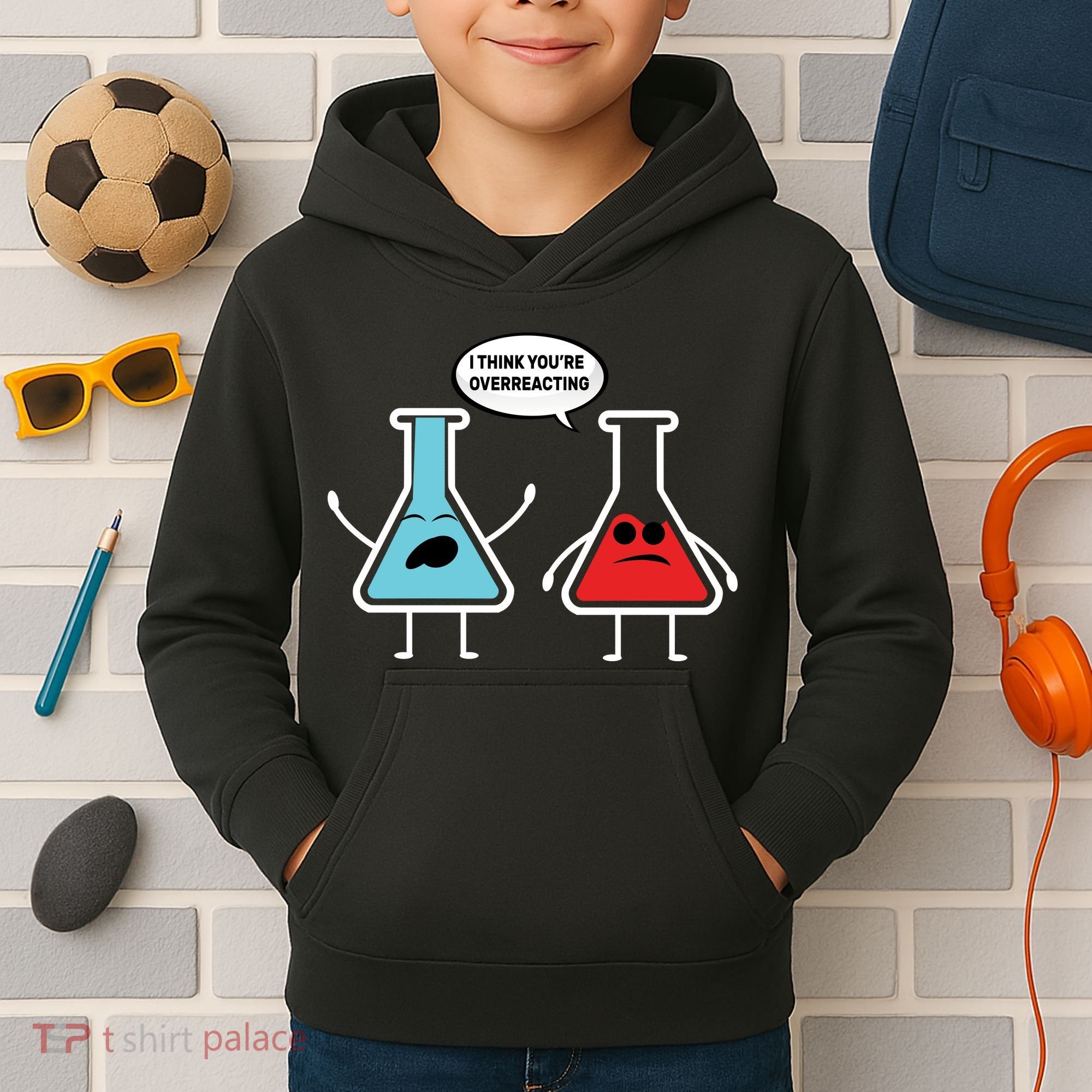 Overreacting Kids Hoodie