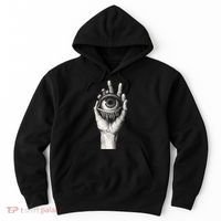 Obscure Visions Goth Alt Macabre Creepy Hoodie thumb 0