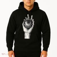 Obscure Visions Goth Alt Macabre Creepy Hoodie thumb 2