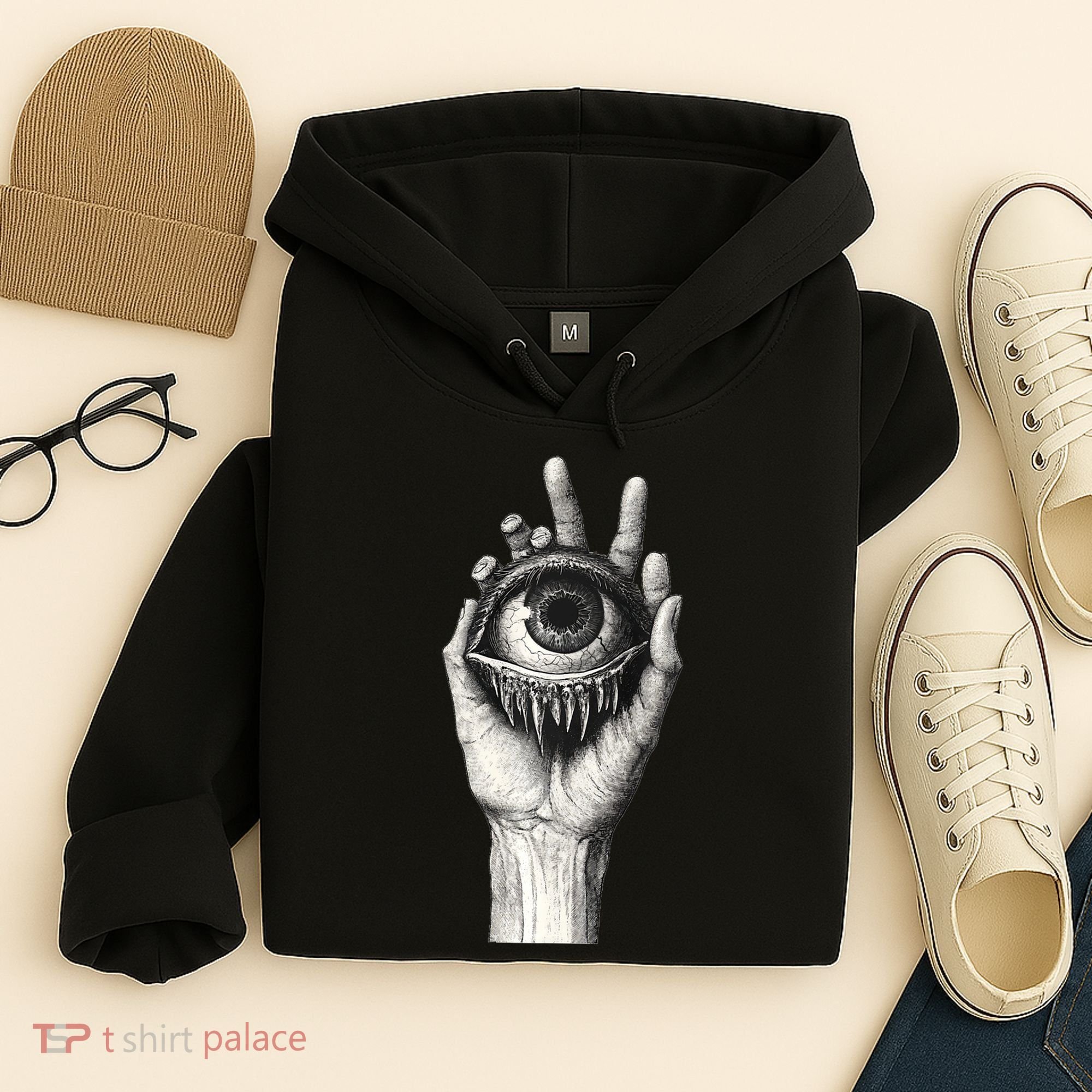Obscure Visions Goth Alt Macabre Creepy Hoodie
