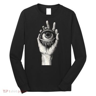 Obscure Visions Goth Alt Macabre Creepy Long Sleeve Shirt