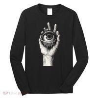 Obscure Visions Goth Alt Macabre Creepy Long Sleeve Shirt thumb 0
