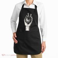 Obscure Visions Goth Alt Macabre Creepy Apron thumb 2