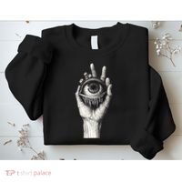 Obscure Visions Goth Alt Macabre Creepy Sweatshirt thumb 2