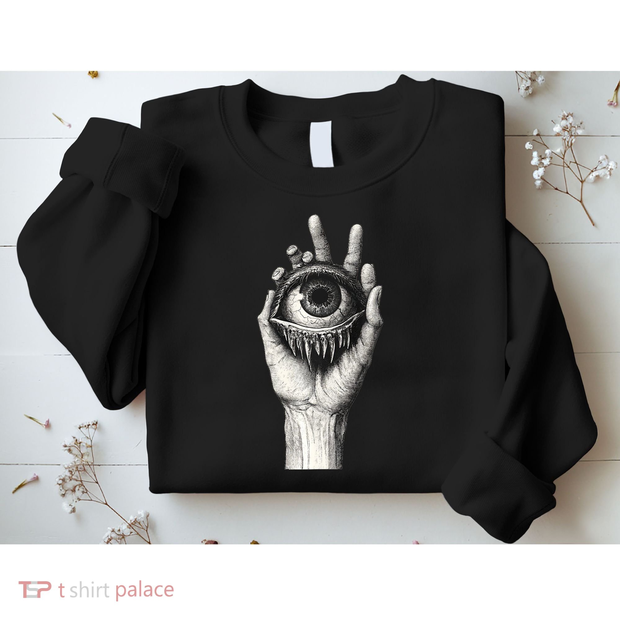 Obscure Visions Goth Alt Macabre Creepy Sweatshirt