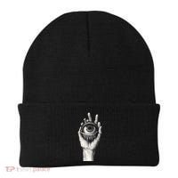 Obscure Visions Goth Alt Macabre Creepy Beanie thumb 0