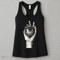 Obscure Visions Goth Alt Macabre Creepy Women's Tank Top thumb 3