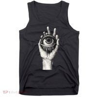 Obscure Visions Goth Alt Macabre Creepy Tank Top thumb 0
