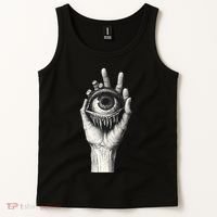 Obscure Visions Goth Alt Macabre Creepy Tank Top thumb 2
