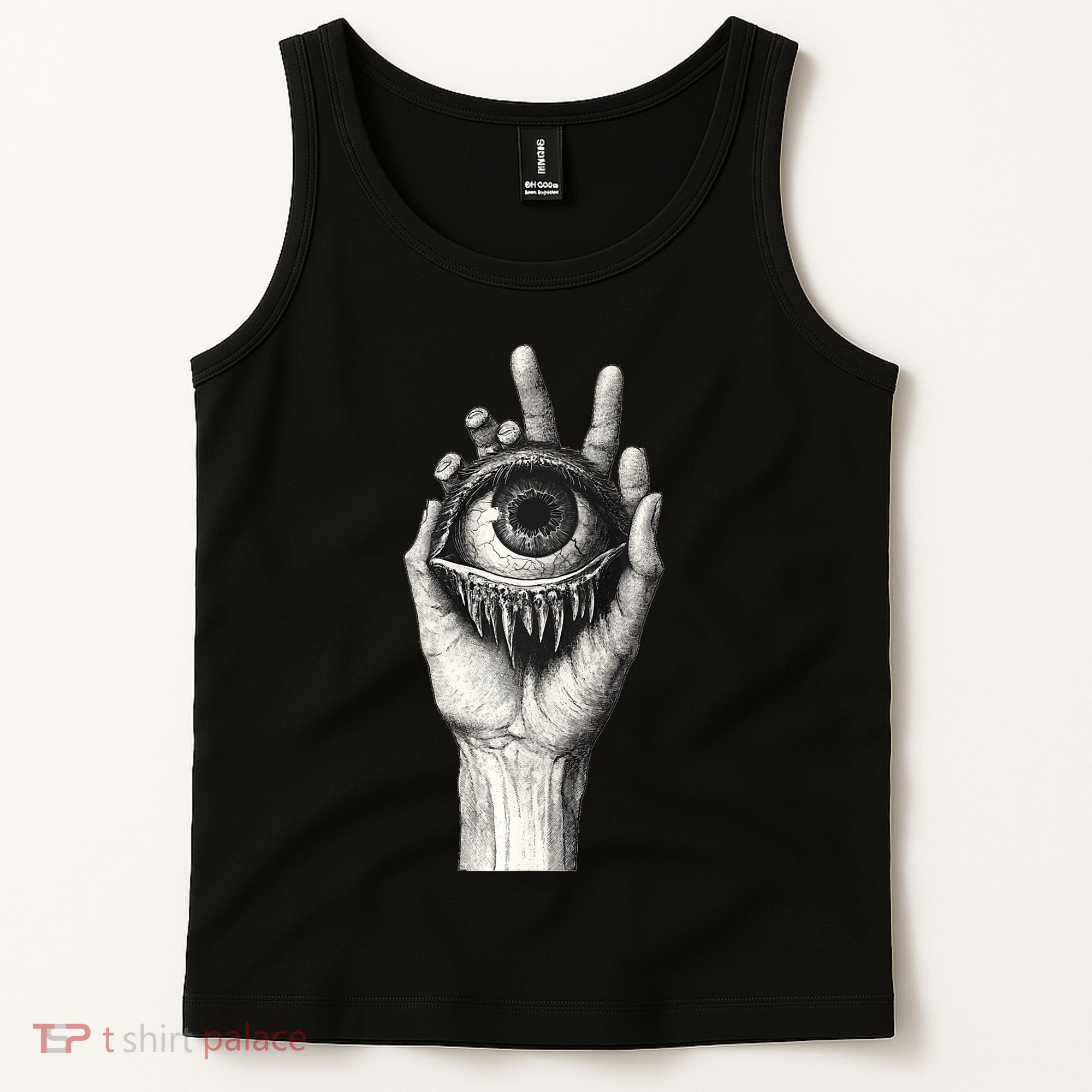 Obscure Visions Goth Alt Macabre Creepy Tank Top