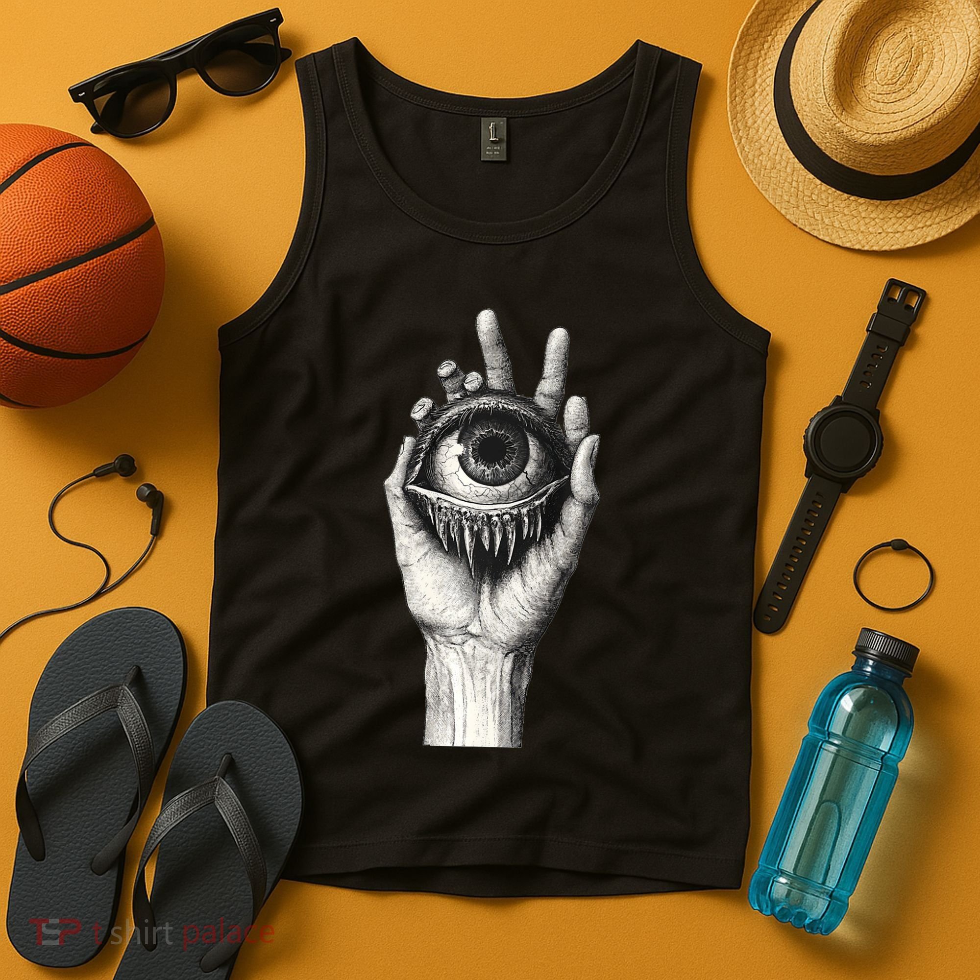 Obscure Visions Goth Alt Macabre Creepy Tank Top