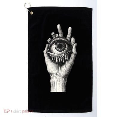 Obscure Visions Goth Alt Macabre Creepy Golf Towel