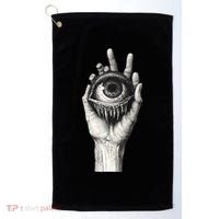 Obscure Visions Goth Alt Macabre Creepy Golf Towel thumb 0