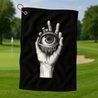Obscure Visions Goth Alt Macabre Creepy Golf Towel thumb 1