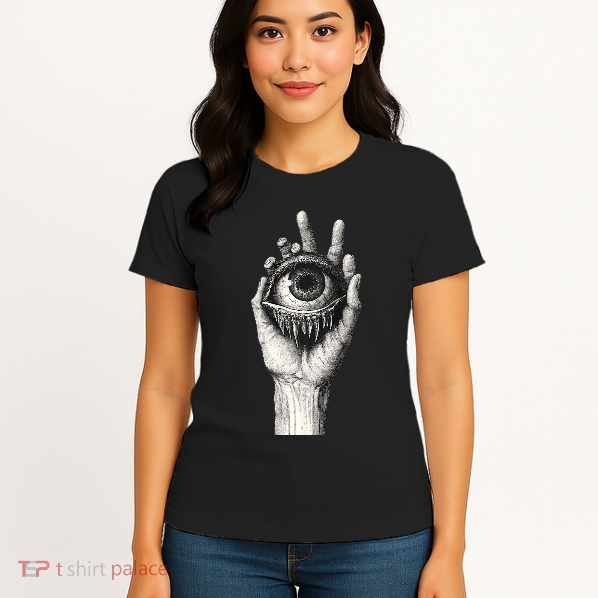 Obscure Visions Goth Alt Macabre Creepy Women's T-Shirt